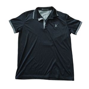 UNISEX Black  Designer Like Polo Style T-Shirt